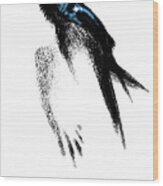 Nevermore  - Raven Wood Print