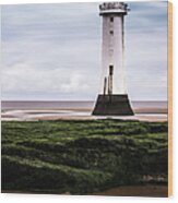 New Brighton Lighthouse Wood Print