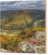 New River Gorge - West Virginia Wood Print