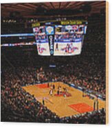 New York Knicks Wood Print