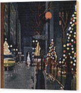 New Yorker December 10th, 1955 Wood Print