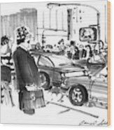 New Yorker December 2nd, 1996 Wood Print