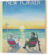 New Yorker January 26th, 1998 Wood Print