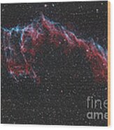 Ngc 6992, The Eastern Veil Nebula Wood Print
