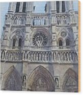 Notre- Dame Wood Print