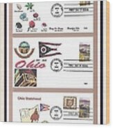 Ohio Bicentennial First Day Covers Wood Print