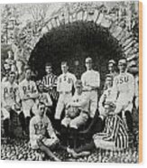Ohio State Football Circa 1890 Wood Print