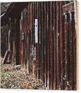 Old Brown Barn Wood Print