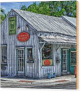 Old Town Bakery Wood Print