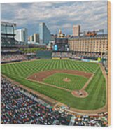 Oriole Park At Camden Yards Wood Print