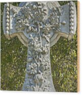 Ornate Cross Wood Print