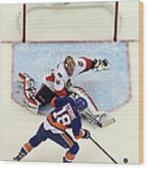 Ottawa Senators V New York Islanders Wood Print