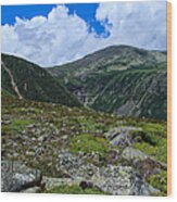 Overlooking Tuckerman Wood Print