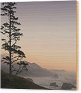 Pacific Twilight Wood Print