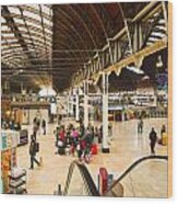 Paddington Station Wood Print