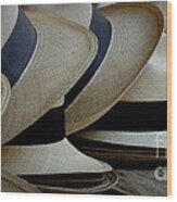 Panama Hats Wood Print