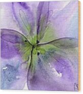 Pansy 1 Wood Print