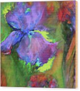 Passionate Garden - Abstract Wood Print