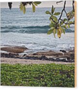 Peace And Harmony At The Beach Wood Print