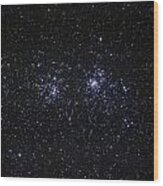 Perseus Double Cluster Ngc 869 Wood Print