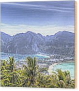 Phi Phi Island Wood Print