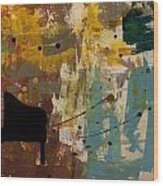 Piano Concerto Wood Print