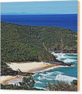 Picturesque Australian Beach - Coastline 2 Wood Print
