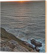 Point Reyes Lighthouse Sunset Wood Print