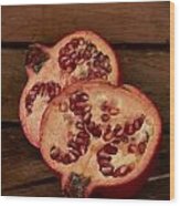 Pomegrantes4511 Wood Print