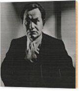 Portrait Of Actor Edward G. Robinson Wood Print