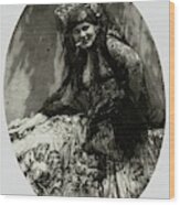 Portrait Of Maria Jeritza In Costume Wood Print