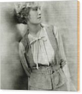 Portrait Of Miriam Hopkins Wood Print