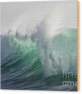 Portuguese Sea Surf Wood Print