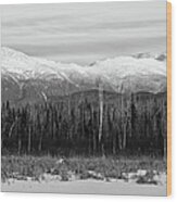 Presidential Range - Pondicherry Wildlife Refuge New Hampshire Wood Print