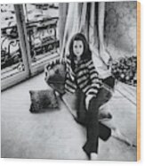 Princess Ira Furstenberg Wearing Ungaro Wood Print