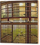 Prison Cells, Alcatraz Island, San Wood Print