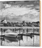 Provincetown Harbour View Ii Wood Print