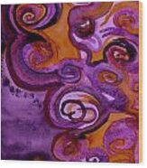 Psychedelic Purple Erebor Wood Print
