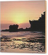 Pura Tanah Lot Wood Print