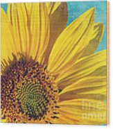 Pure Sunshine Wood Print