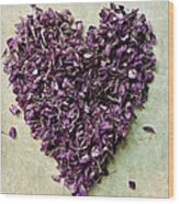 Purple Heart Wood Print