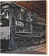 Southern Pacific Cab Forward Railroad Engine No 4294 Wood Print