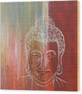 Rainbow Body - Buddha Wood Print