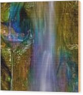 Rainbow Falls Wood Print