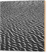 Rajasthan Sand Dune Wood Print