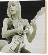 Randy Rhoads Day On The Green - Latest Unreleased One Wood Print