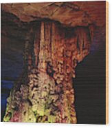 Reed Flute Cave, China Wood Print