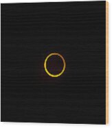 Ring Of Fire 1 Wood Print