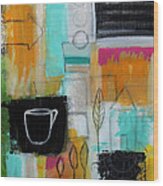 Rituals- Contemporary Abstract Painting Wood Print