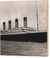 Rms Titanic Wood Print